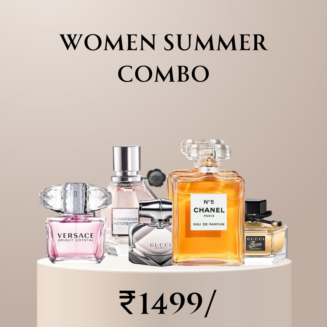 Women Summer Combo 25ml X 5 Perfumes