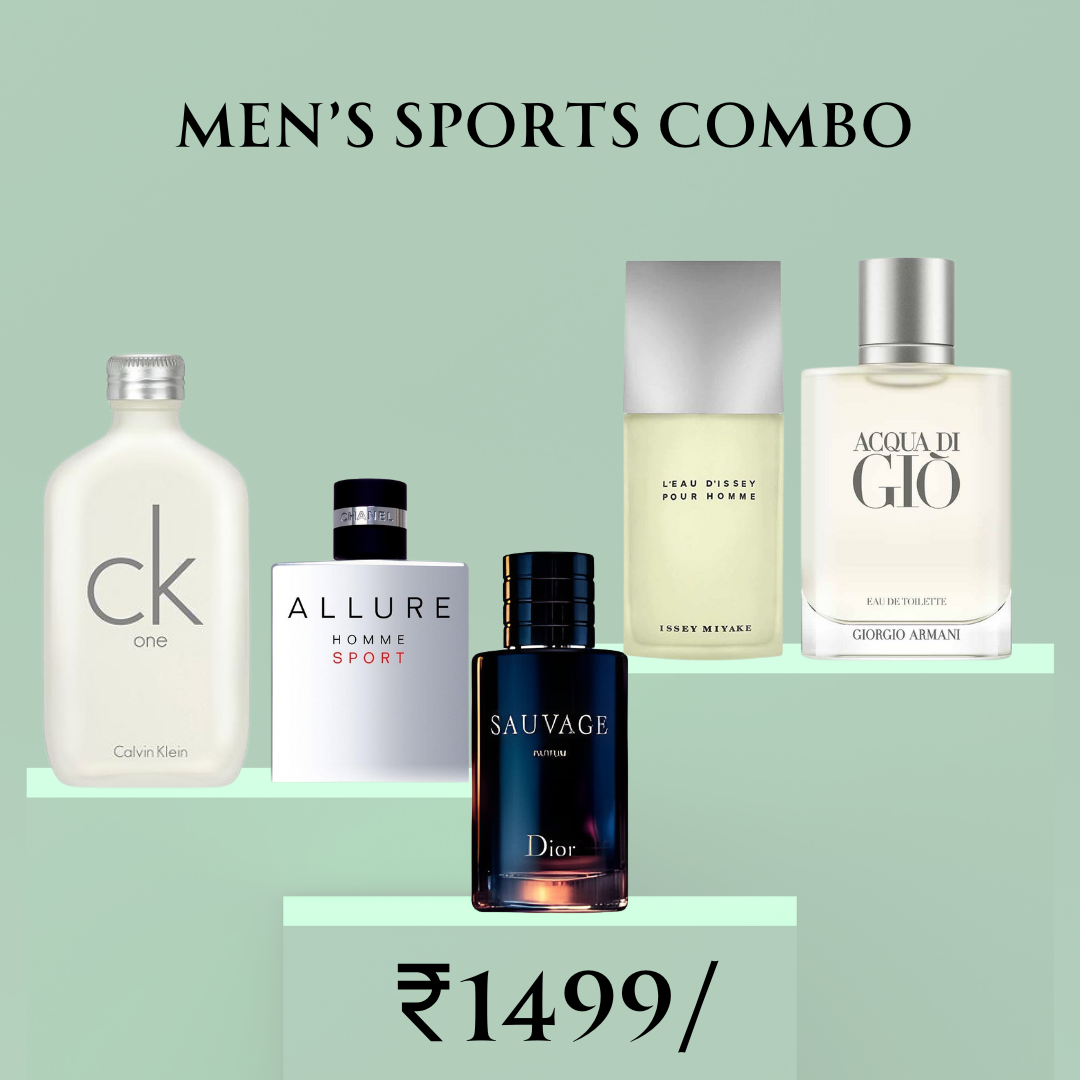 Men’s Sports Combo 25ml X 5 perfumes