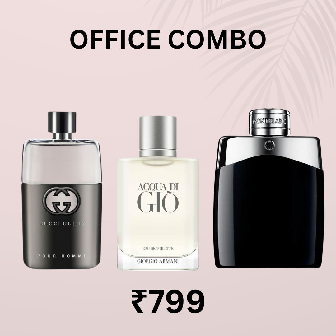 Men office combo - 3 x 25ml
