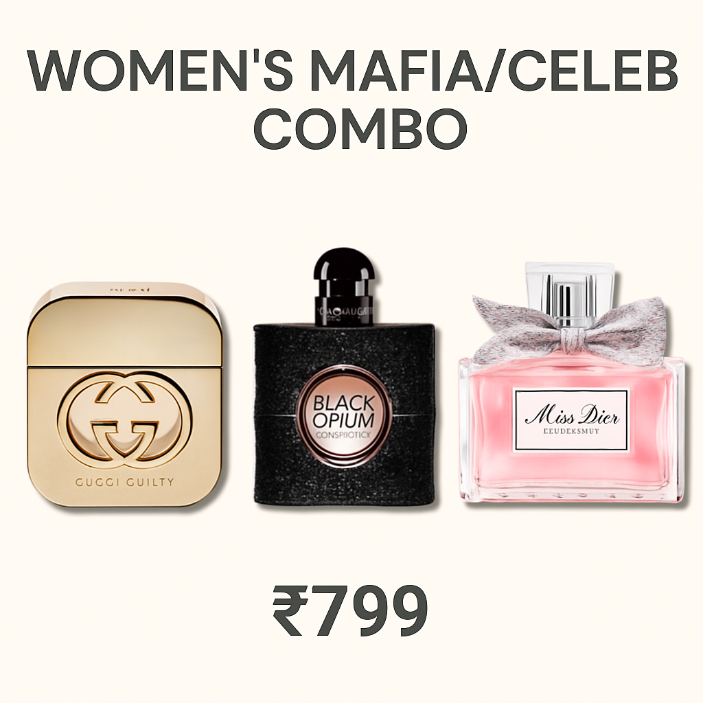Women's Mafia/Celeb Combo 3 X 25ml