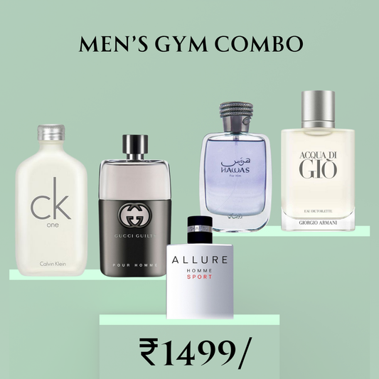 Men’s Gym Combo  25ml X 5 perfumes