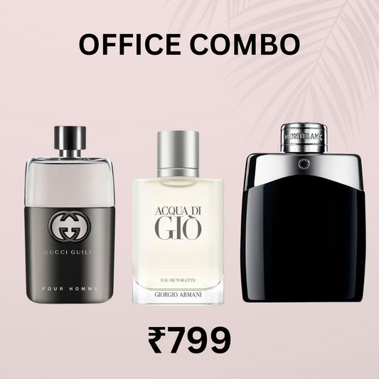 Men office combo - 3 x 25ml