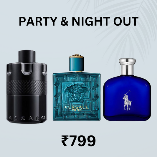Men Party & Night out - 3 x 25ml