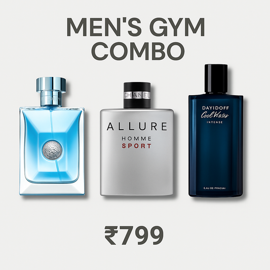Men's Gym Combo- 25ml X 3