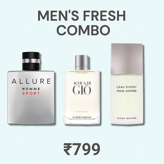 Men's Fresh Combo 3 X 25ml