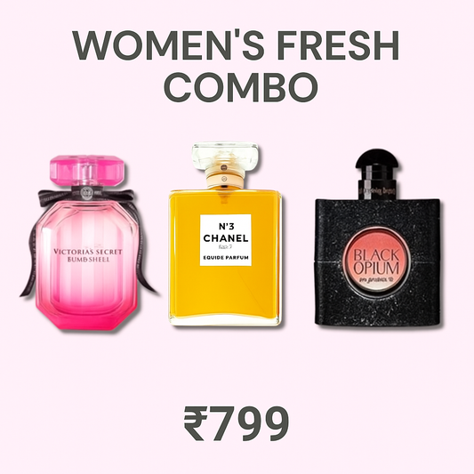Women's Fresh Combo 3 X 25ml